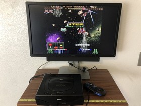 Galactic Attack Sega Saturn 1995 Taito Acclaim Shooter Action Loose Disc Tested