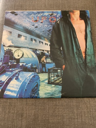 UFO Lights Out LP Vinyl 1977 Chrysalis Records LP CHR 1127