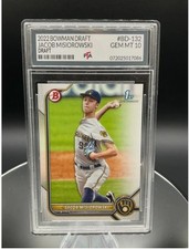2022 Bowman Draft BD-132 Jacob Misiorowski 1S...