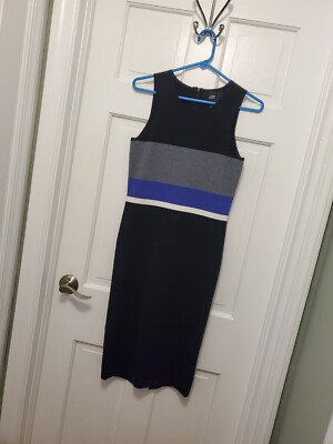 EC LINE The Label Midi Sleeveless Sweater Dress Size Medium, Classic | eBay