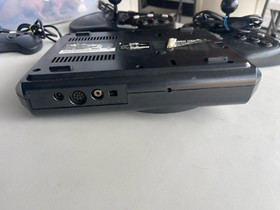 Sega Genesis Console 9 Game Bundle 2 Power Sticks 1 Controller Cables All Tested