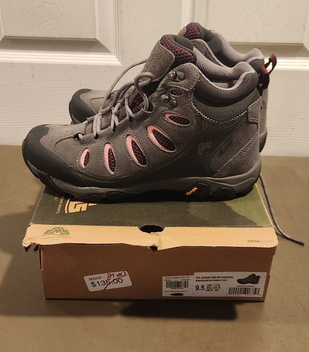 NEW EMS Eastern Mountain Sport Womens Journey Low Charcoal Hiking Boots Size 9.5 - 第 3/8 張圖片