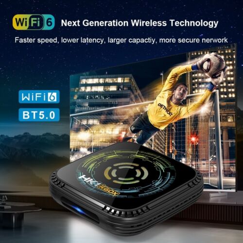 2025 Android 14 TV Box 4GB RAM 32GB ROM H728 octa Core WiFi6 8K BT 5 USB 1000M - Picture 6 of 12