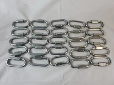 25 pack MAILLON RAPIDE 5/16" Quick Link, 8mm, 5/16 in., 700 kg, 1540 lbs N8