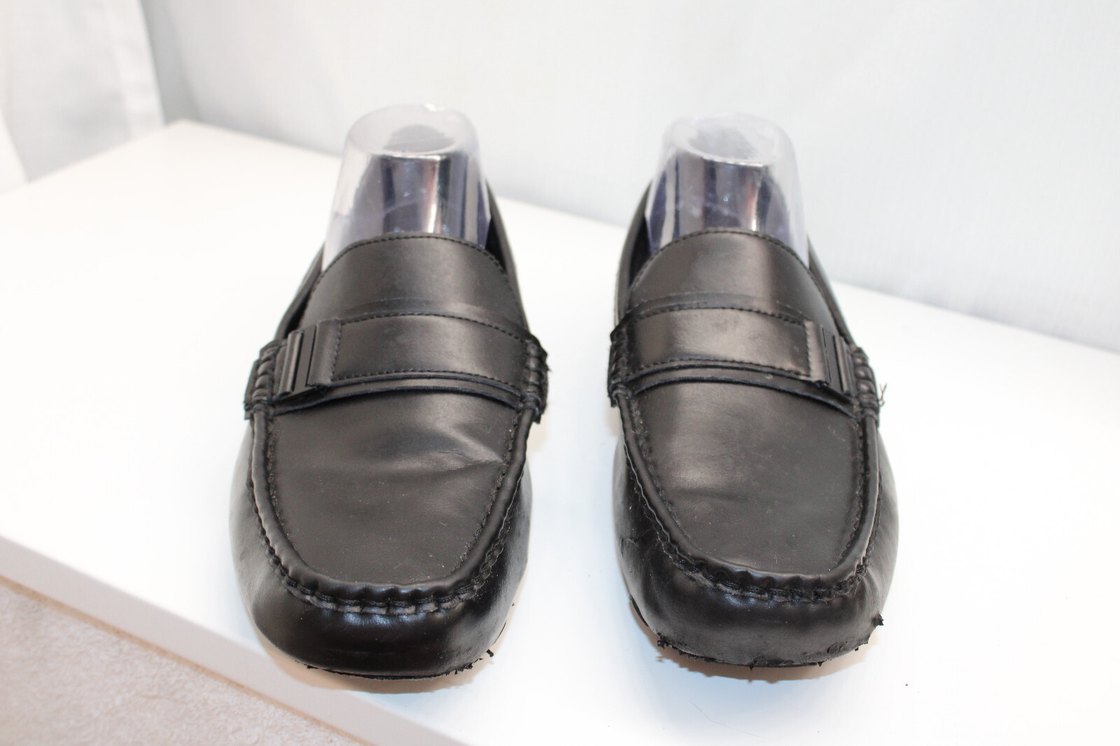 SAOLA Mocassino slip on uomo nero 8 suola in finta pelle suola in gomma scarpe eleganti non elencate