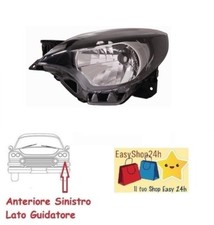 FARO FANALE PROIETTORE ANTERIORE SX PER RENAULT TWINGO II 2012 2014 NERO SINISTR