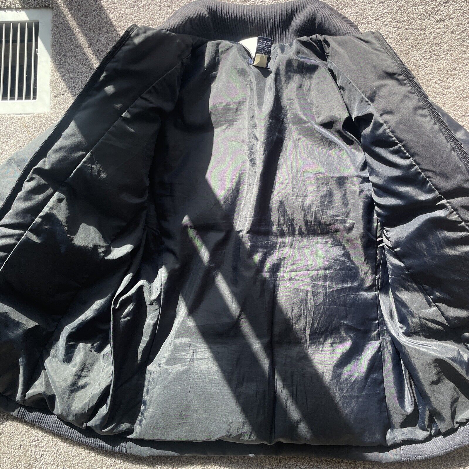 Gap Puffer Coat Matte Navy Dark Blue Size Medium … - image 5