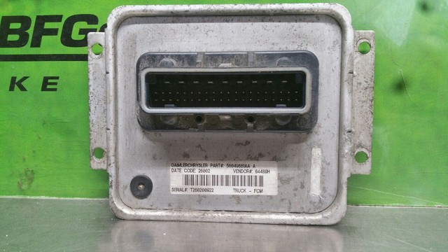 02 03 04 2004 05 2005 Dodge Ram 1500 Body Control Module Bcu Bcm 2002 2005 Dodge Ram Body Multifunction Module Brain Box Front 56049681aa Oem