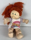 Vintage 1990s Cabbage Patch Kids Red Hair Signature Doll Hasbro