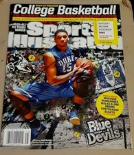 JAHLIL OKAFOR DUKE BLUE DEVILS SIGNED AUTOGRAPHED SPORTS ILLUSTRATED SI COA NL