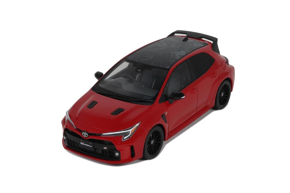 AUTO OTTOMOBILE TOYOTA COROLLA GR CIRCUITO ED ROSSO 2022 1:18 N.B OT1072 999 EX - Immagine 4 di 4