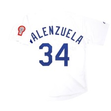 Fernando Valenzuela 1981 Los Angeles Dodgers Home White Jersey Men's (S-3XL)