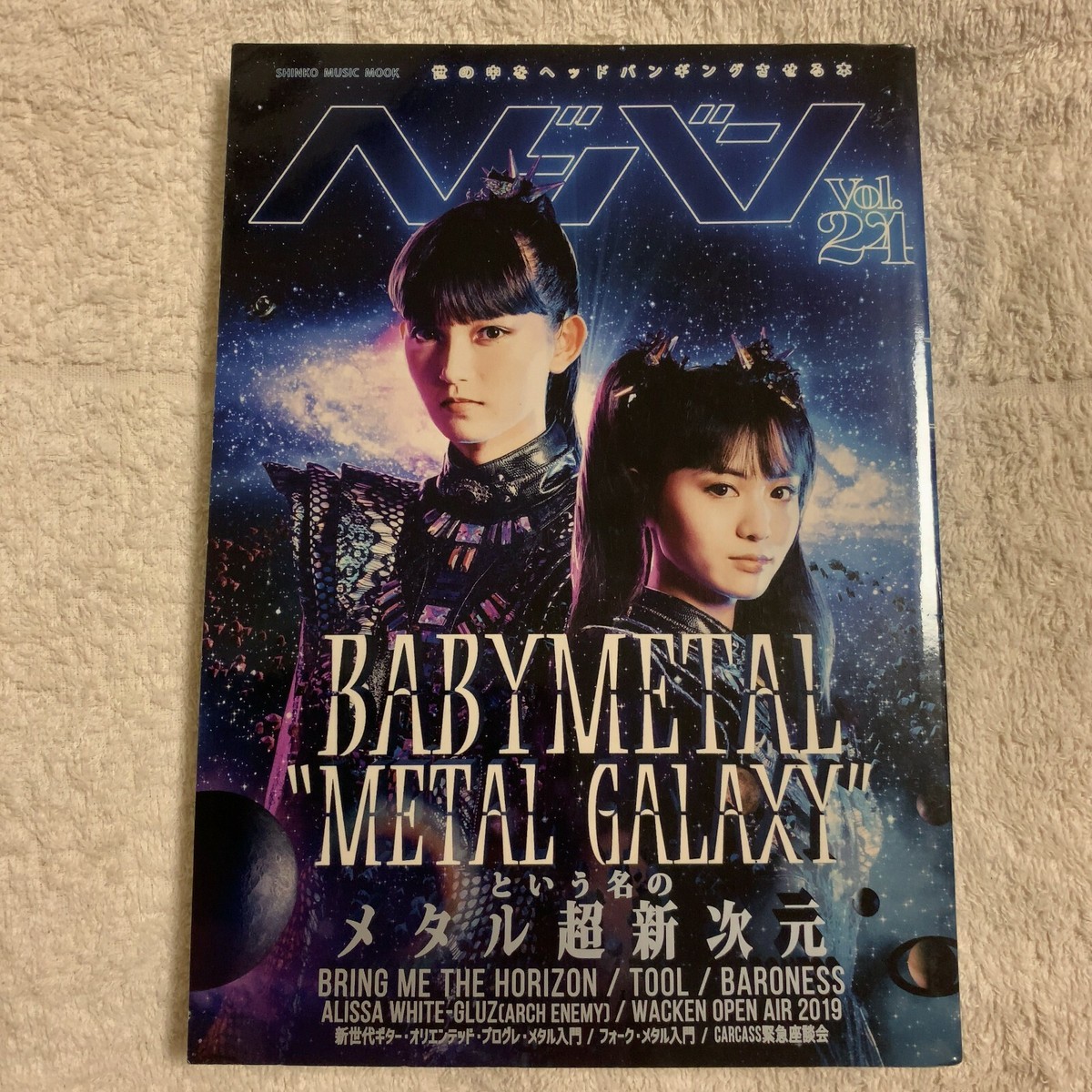 BABYMETAL SUMMER SONIC 2019 Stage Photo HEADBANG vol24 BABY METAL 