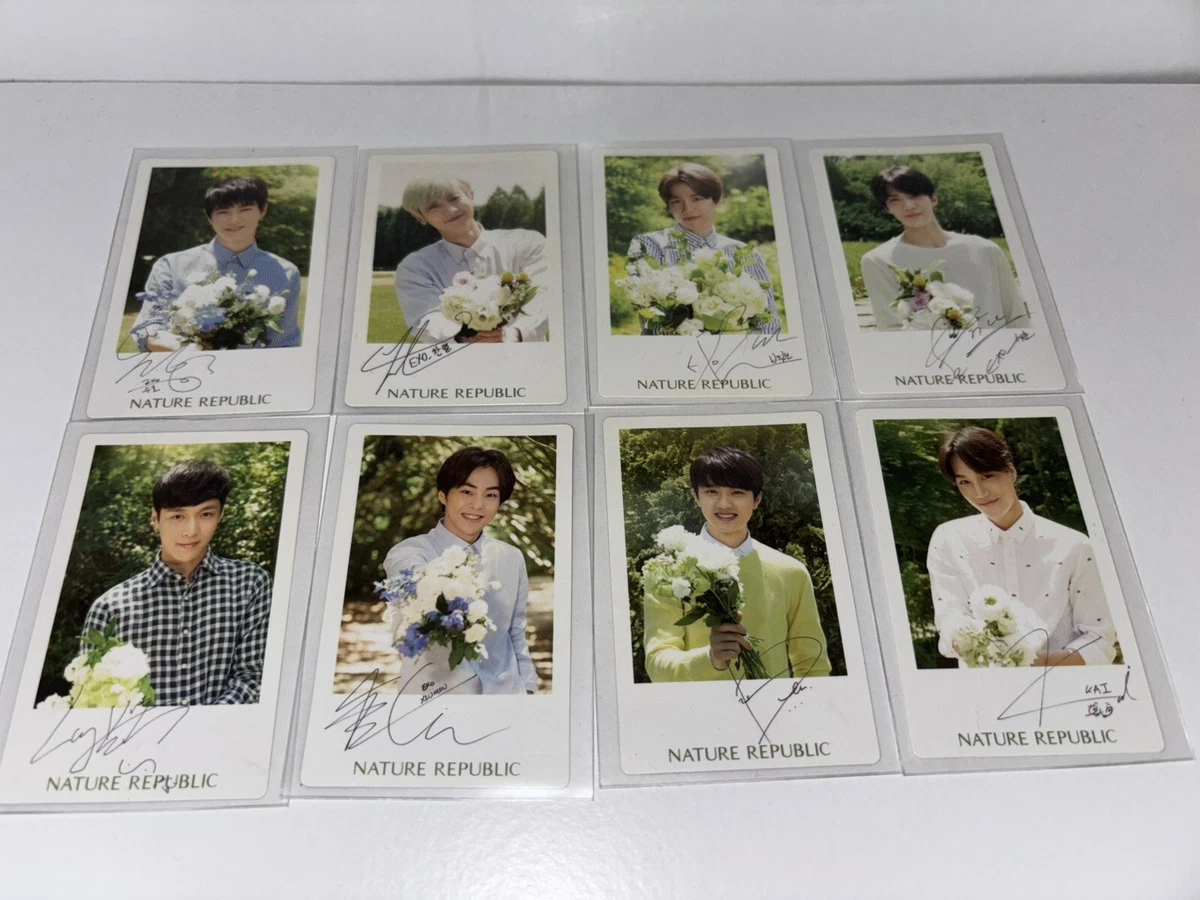 2セット18枚！EXO NATURE REPUBLICトレカセット EXO Nature Republic Memorabilia for sale | eBay