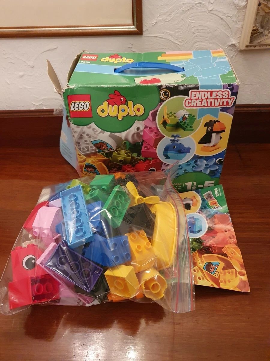 Lego DUPLO Bricks Toy SET 10865 FUN CREATIONS 100 COMPLETE