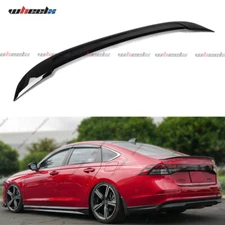 For 2023-2025 Honda Accord OE Style Sport Rear Trunk Spoiler Wing Gloss Black US