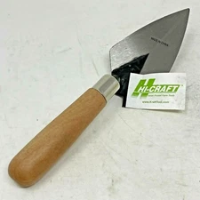 Hi-Craft Kraft Tool Co. 5" x 2-3/4" Pointing Trowel w/ Wood Handle
