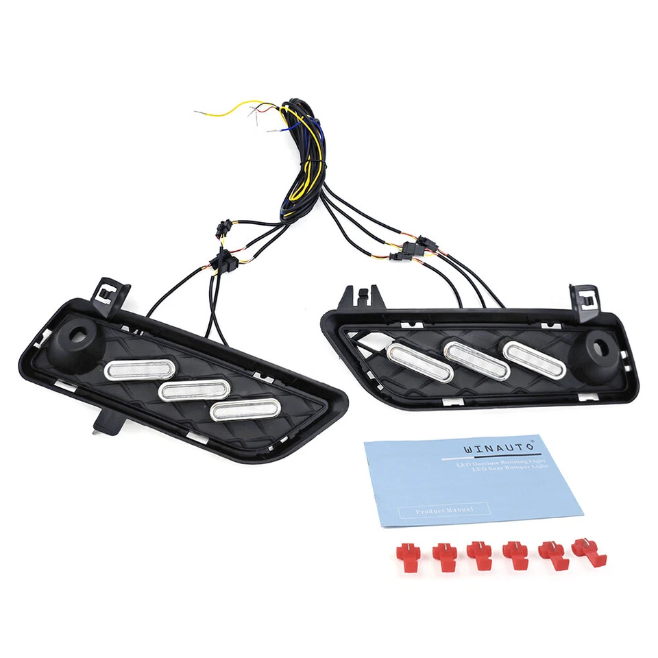 Luz de circulação diurna dinâmica LED DRL lâmpada de seta para BMW X3 F25 2009-2013 - Imagem 2 de 4