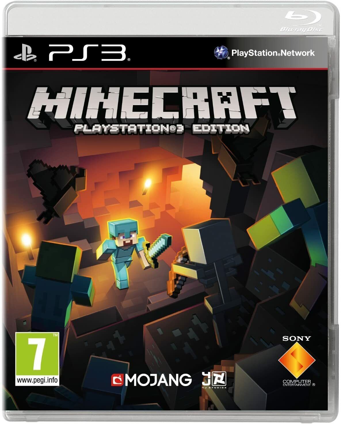 Minecraft PS3 PSN Mídia Digital Promoção - Volpe Games