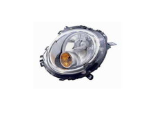 FARO FANALE PROIETTORE ANTERIORE SX H4 PER MINI ONE COOPER R56 2006 2013 ARANCIO