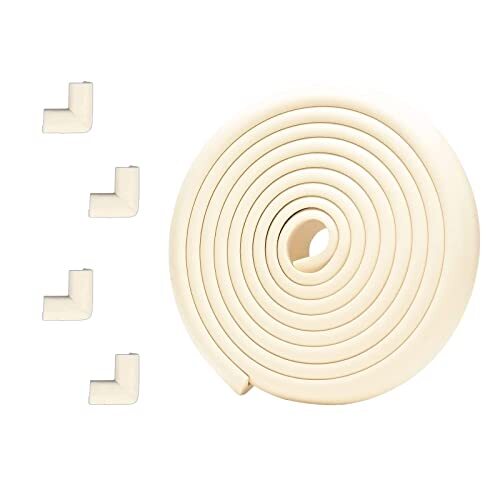 Baby Shield Edge and Corner Protector Set, Foam Shield Buffer, 6.5Ft/2M Edge ...