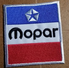 Mopar Patch iron and or sew approx 3x3.5" high quality not made in china