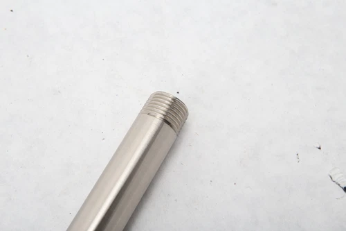 Signature Hardware 231894 12" Wall Mounted Standard Arm Flange Brush Nickel A21 - Picture 4 of 4