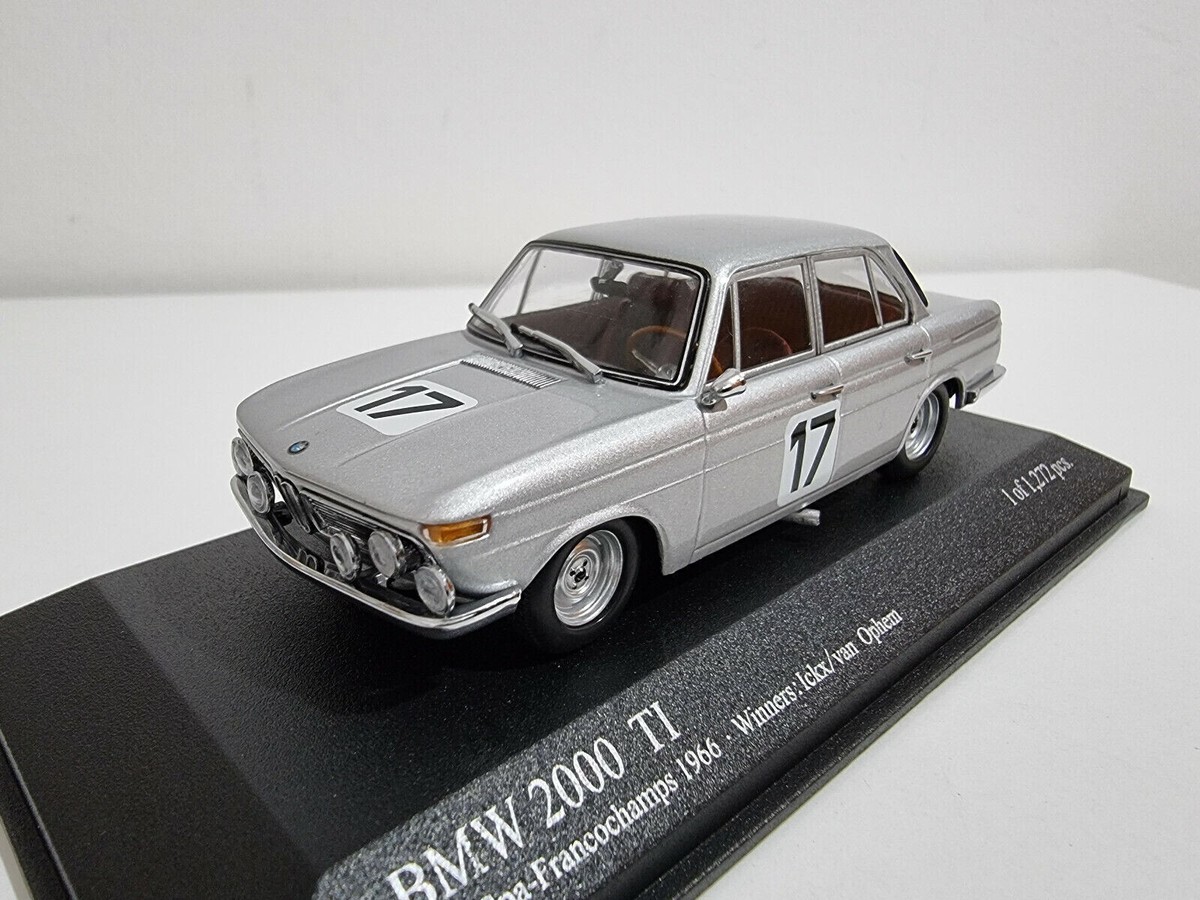 BMW 2000 ti 24h Spa 1966 ミニカーミニチャンプス1/43 Minichamps 1/43 BMW 2000 Ti 24H Spa 1966 Minicar | eBay