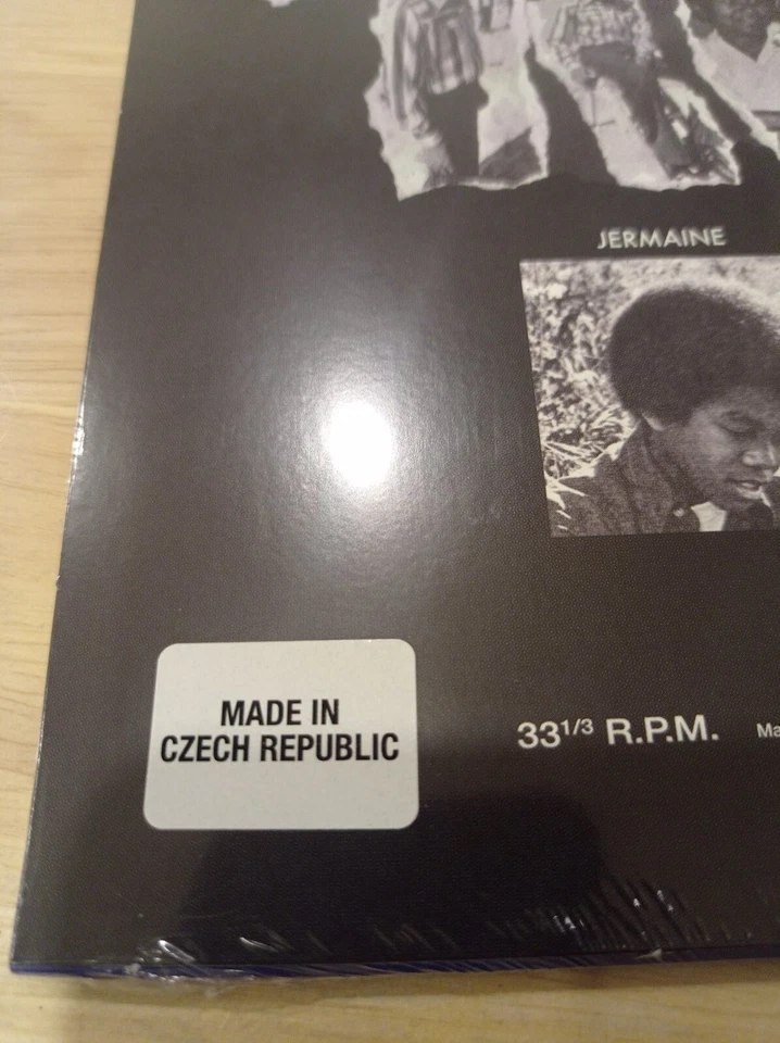 Michael Jackson Jackson 5 ABC LP Vinyl New Sealed Made In Czech Republic - Image 4 of 4