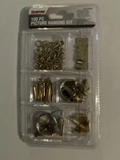 Sontax 100-Piece Picture Hanging Kit (New Sealed In Package)