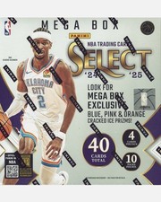 2024-25 PANINI SELECT NBA BASKETBALL SEALED 10-PACK MEGA BOX ICE NEW FASC STOCK!