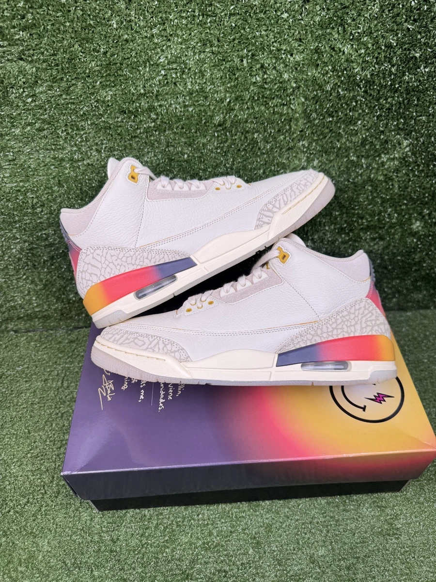 Jordan 3 Retro x J. Balvin Mid Medellin Sunset for Sale