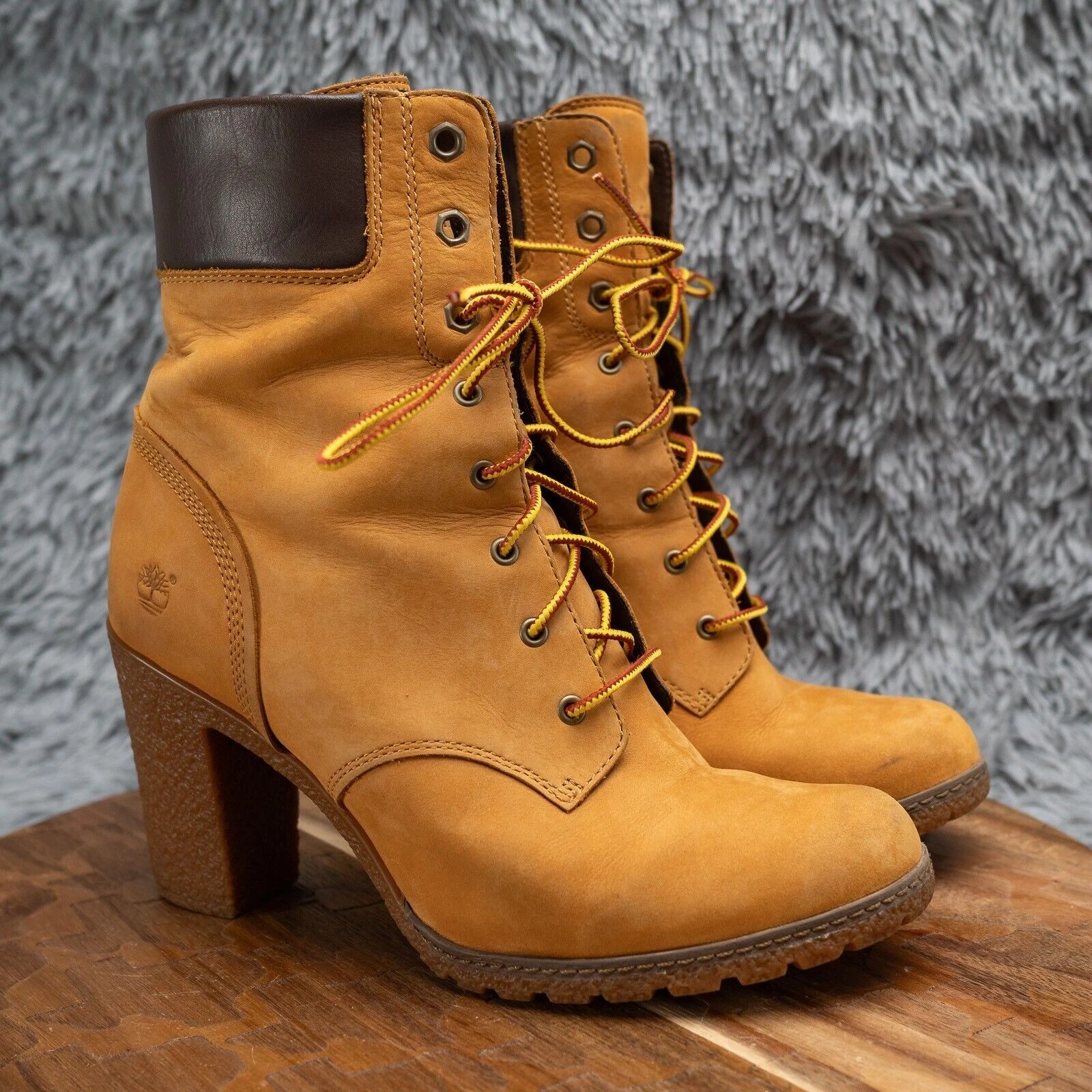 Stivali donna Timberland GLANCY 6" nabuk di grano TB08715A 231 taglia 10