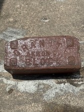 Antique Brick Paver Labeled Granite Akron O Block Recessed Letters