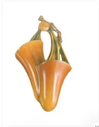 roseville pottery Pine Cone line Brown Wall Pocket Vase