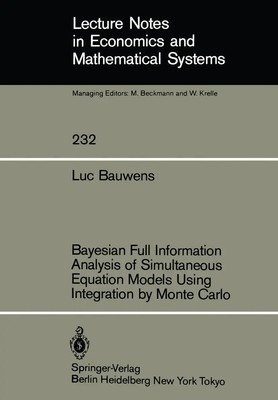 Bayesian Full Information Analysis of Simultaneous Equation Models Using...