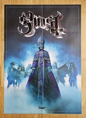 GHOST - Riesiges Poster von 2025 - 50 x 70 cm - NEUWERTIGER ZUSTAND!