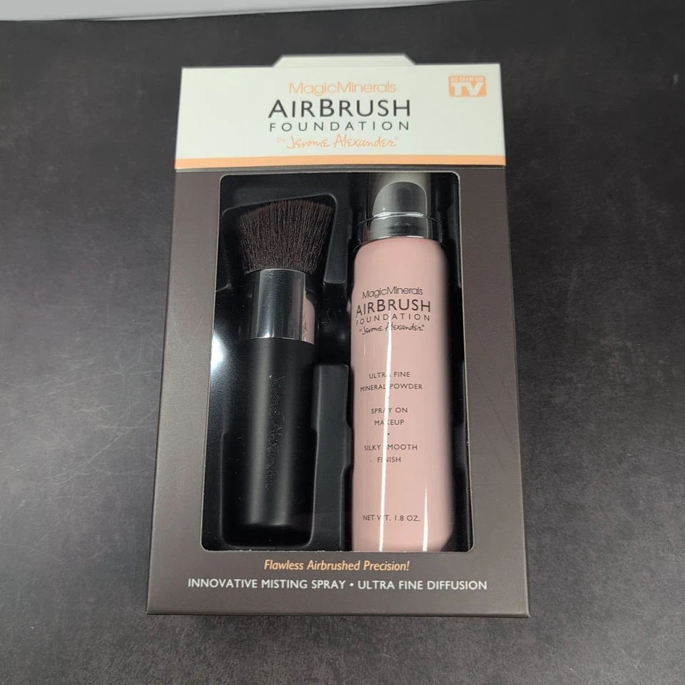 Pincel maquiagem Jerome Alexander Magic Minerals AirBrush base leve Kabuki - Imagem 2 de 4