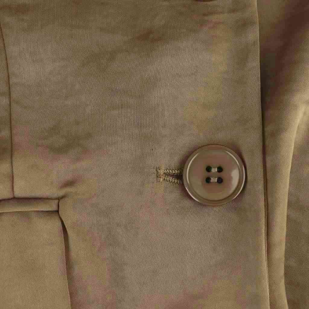 Ameri VINTAGE 24AW Satin Tailored Jacket S Gray S… - image 7