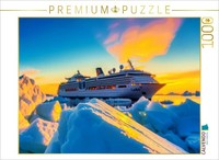 Puzzle Calvendo Le Groenland En Style, CroisièRe Avec Vue Sur L'intouché. | 1000