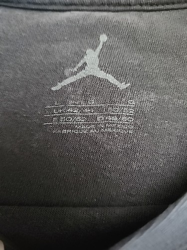 Vintage Nike Air Jordan "Speaking In Tongues" Black T-shirt Men's Large - Picture 3 of 8