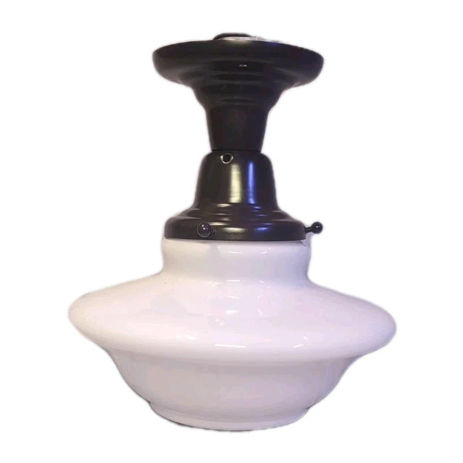 Lámpara de techo semi-enjuagada Portfolio # 97312 bronce frotado con aceite Foto 2 de 2