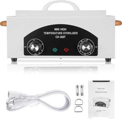 High Temperature Sterilizer Autoclave Machine 110V 300W Nail Tool Sterilizer Dry