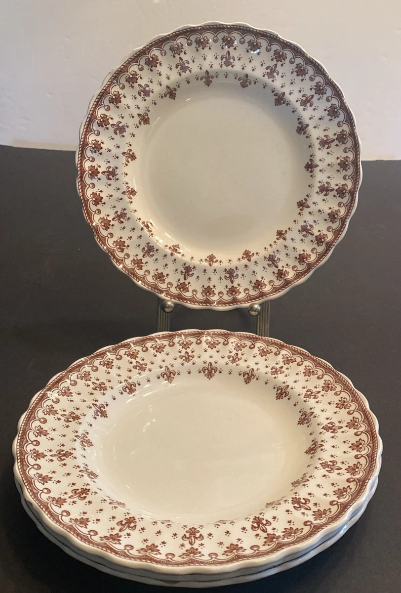 Spode プレート　セット　茶　フルール spode fleur de lis brown products for sale | eBay