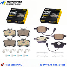 Front Rear Brake pads For Volkswagen Passat 2...