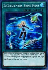 Sky Striker Mecha - Hornet Drones - DASA-EN033 - Super Rare - Unlimited NM Yugio