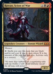 Rowan, Scion of War 211/515 Wilds of Eldraine