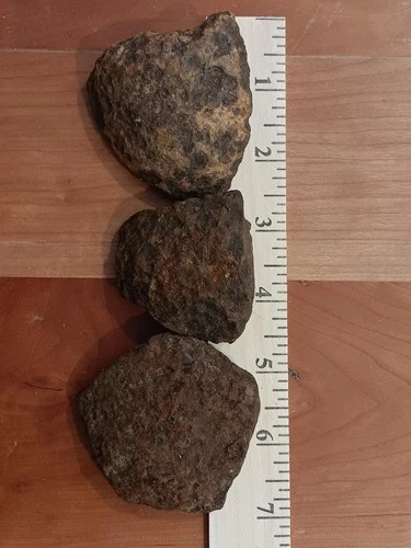 Antique US Civil War Cannon Ball or Round Shrapnel 3 Fragment