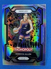 2024 #18 Rebecca Allen Panini Prizm Monopoly WNBA Silver Prizm Mercury