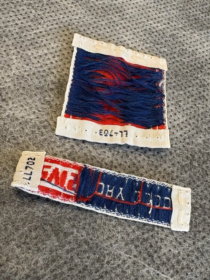 Authentic Levis Dry Goods Small Sew On Replacement Clothing Brand Logo Set New! - Image 3 of 4